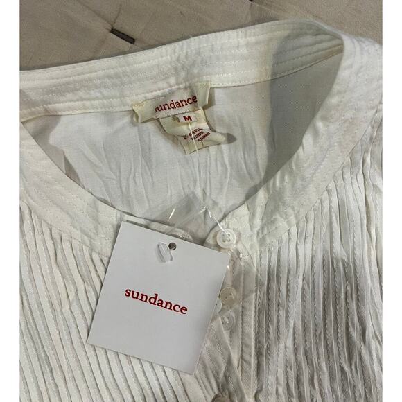NWT Sundance White Long sleeve Tunic - Picture 5 of 5